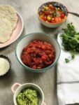 Paprika Baked Beans Tacos with Easy Fluffy Flatbread