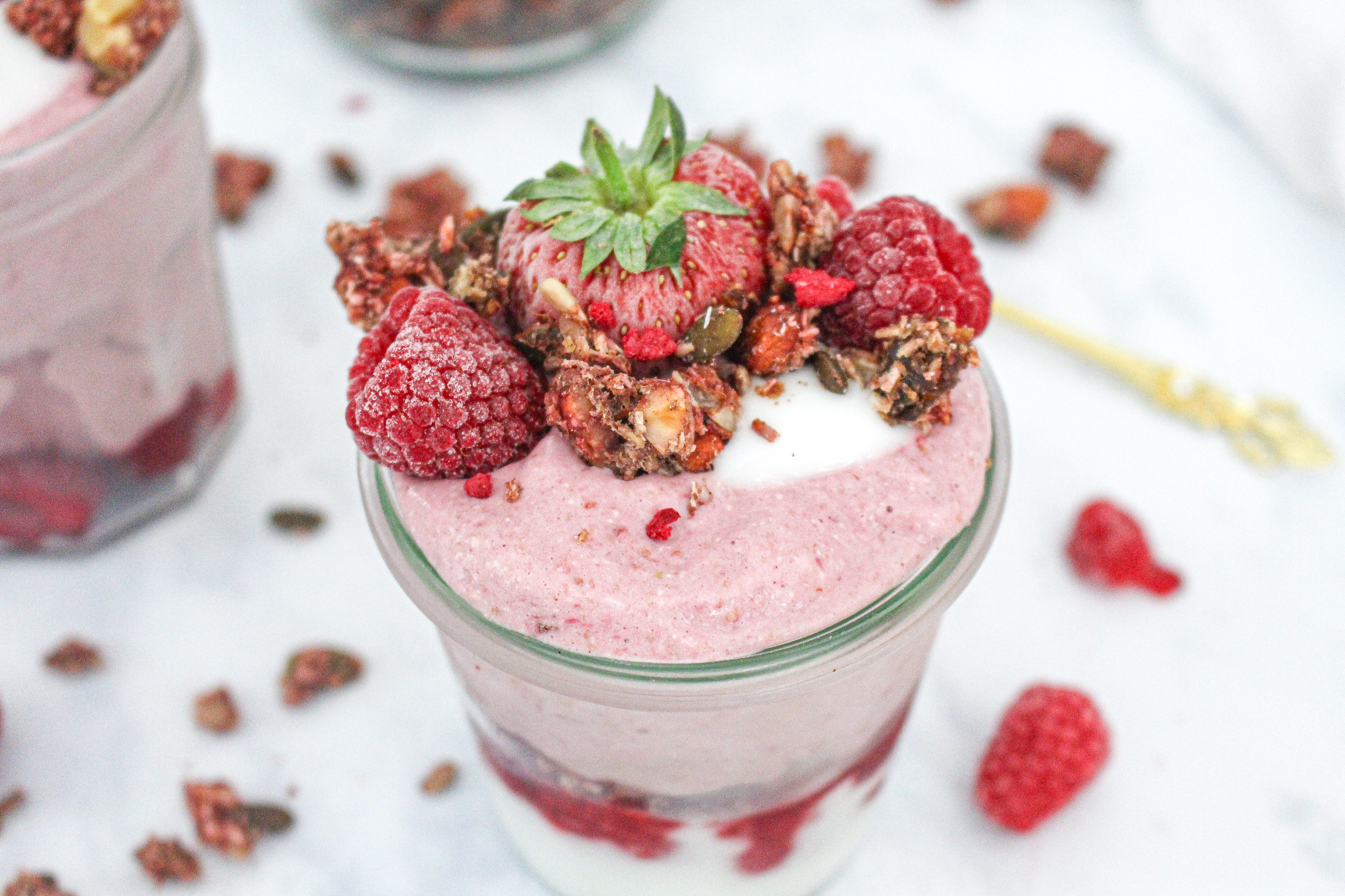 Berry Ginger Buckwheat Smoothie