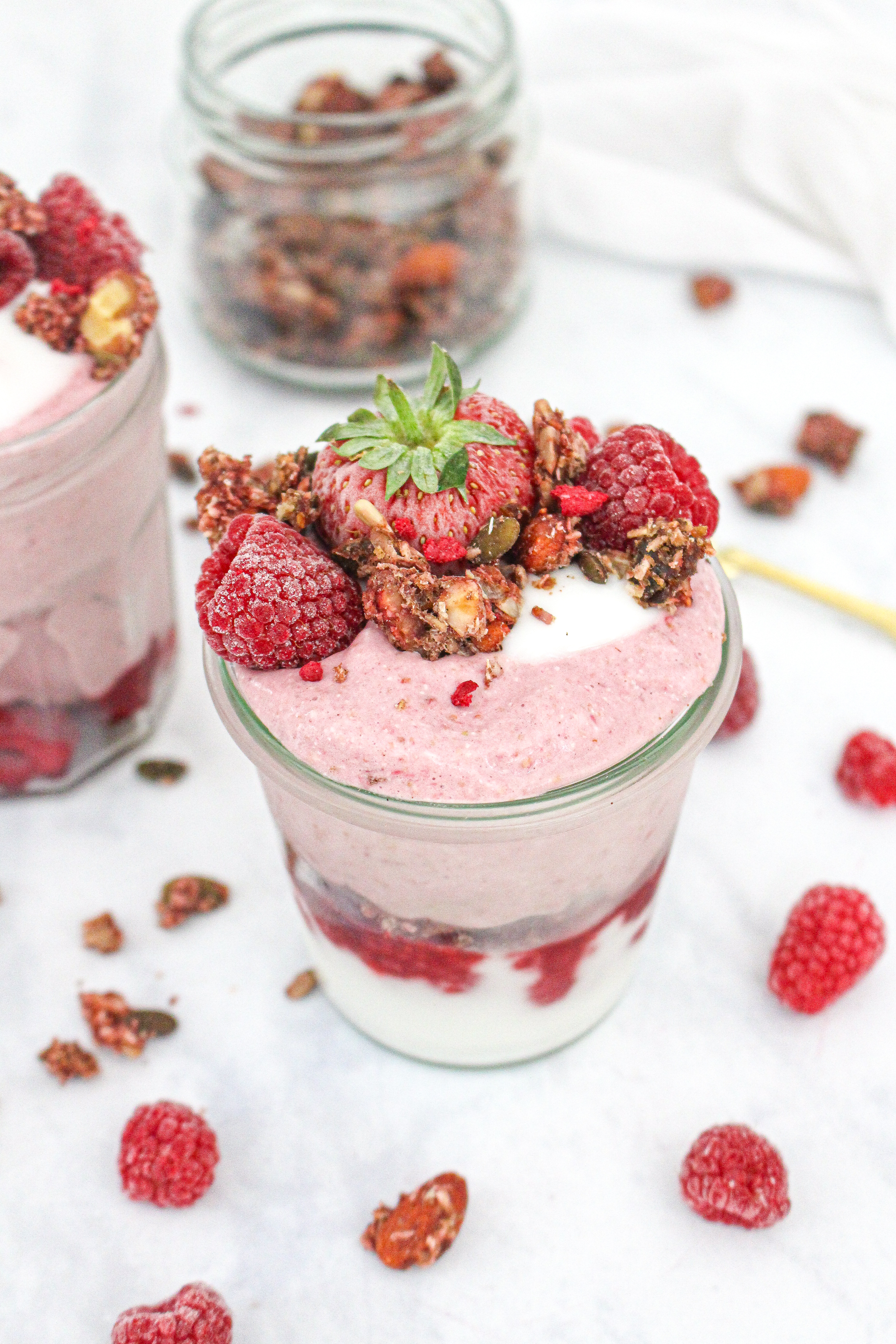 Berry Ginger Buckwheat Smoothie