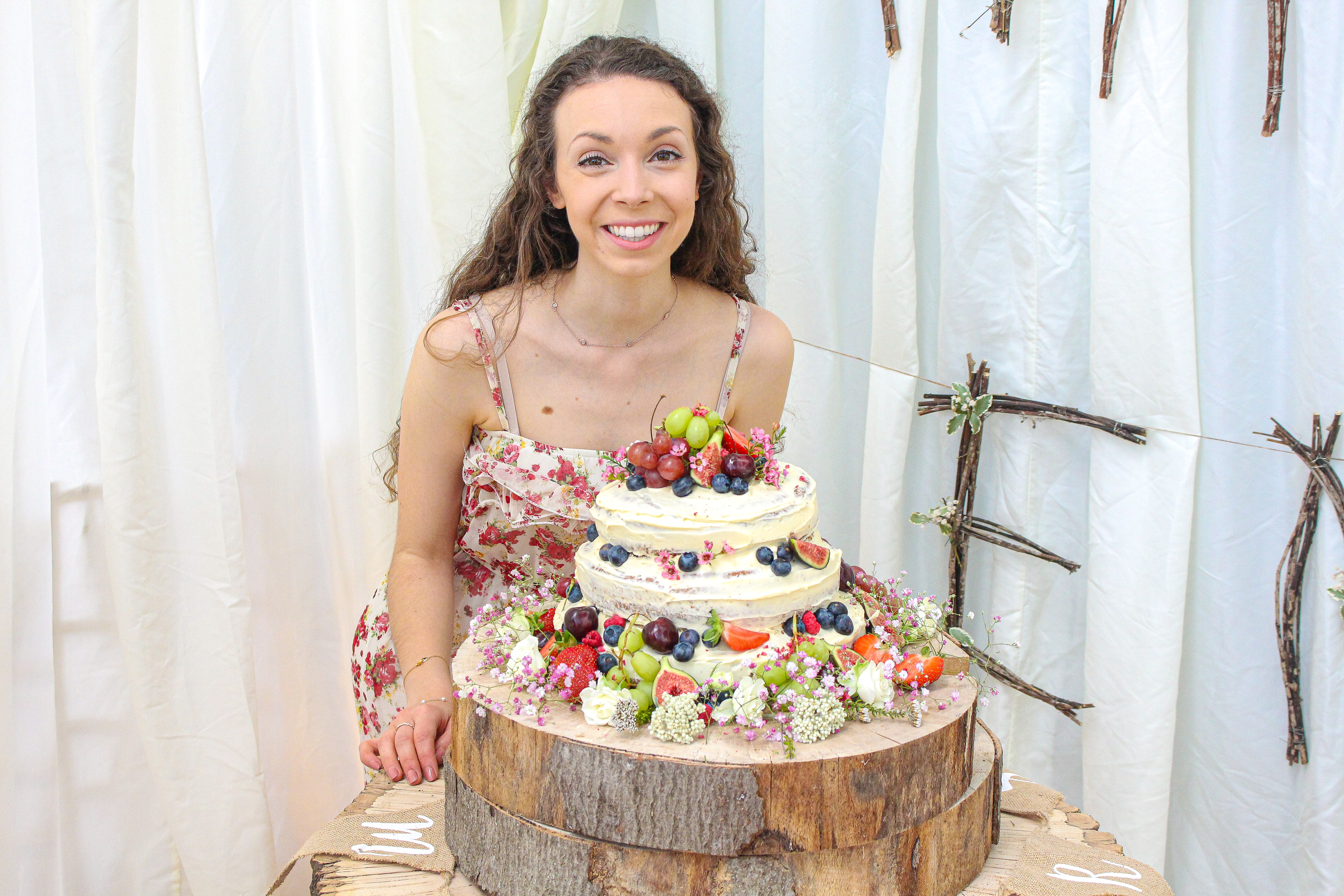 Vegan Vanilla Wedding Cake
