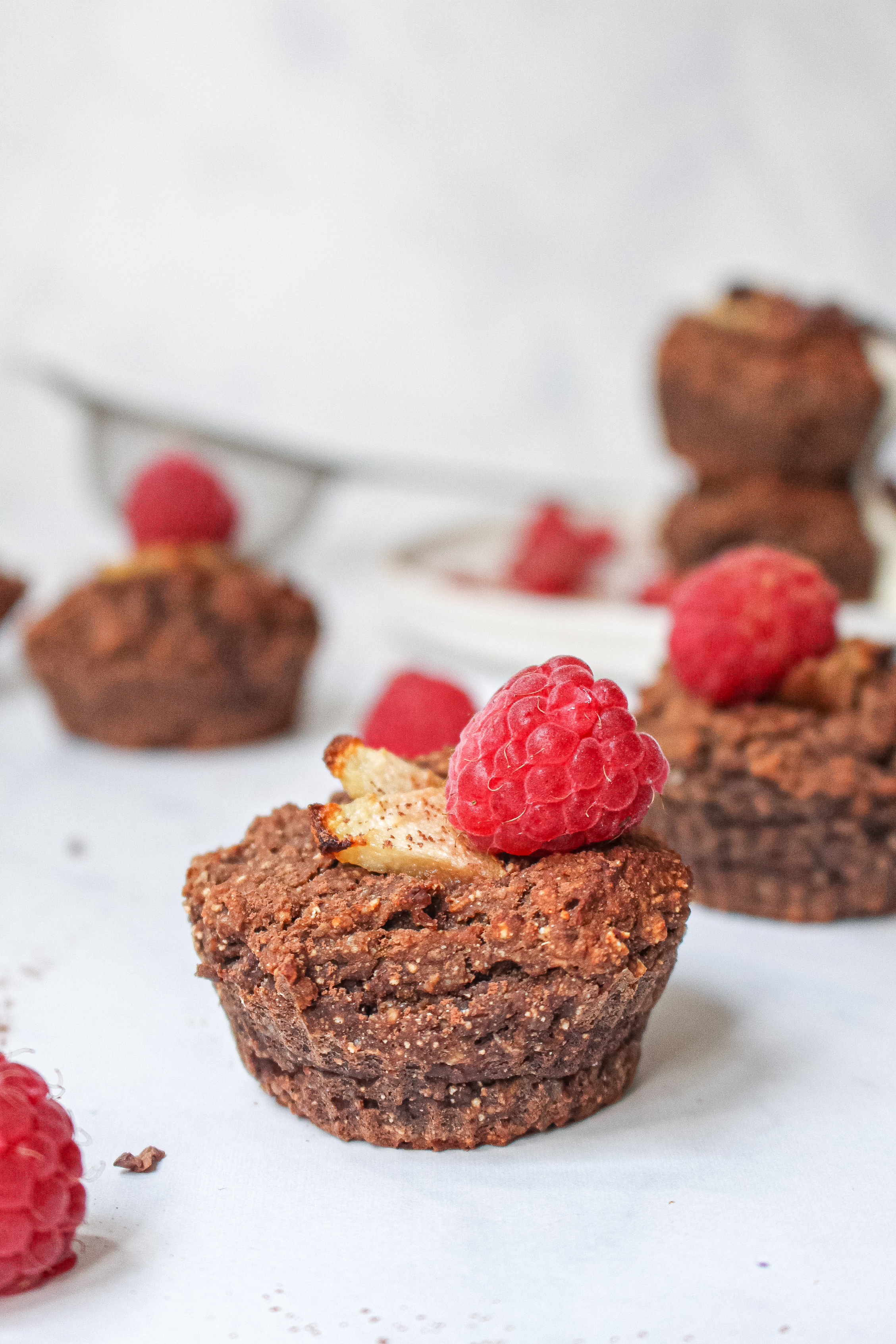 Pear and Chocolate Protein Muffins 5