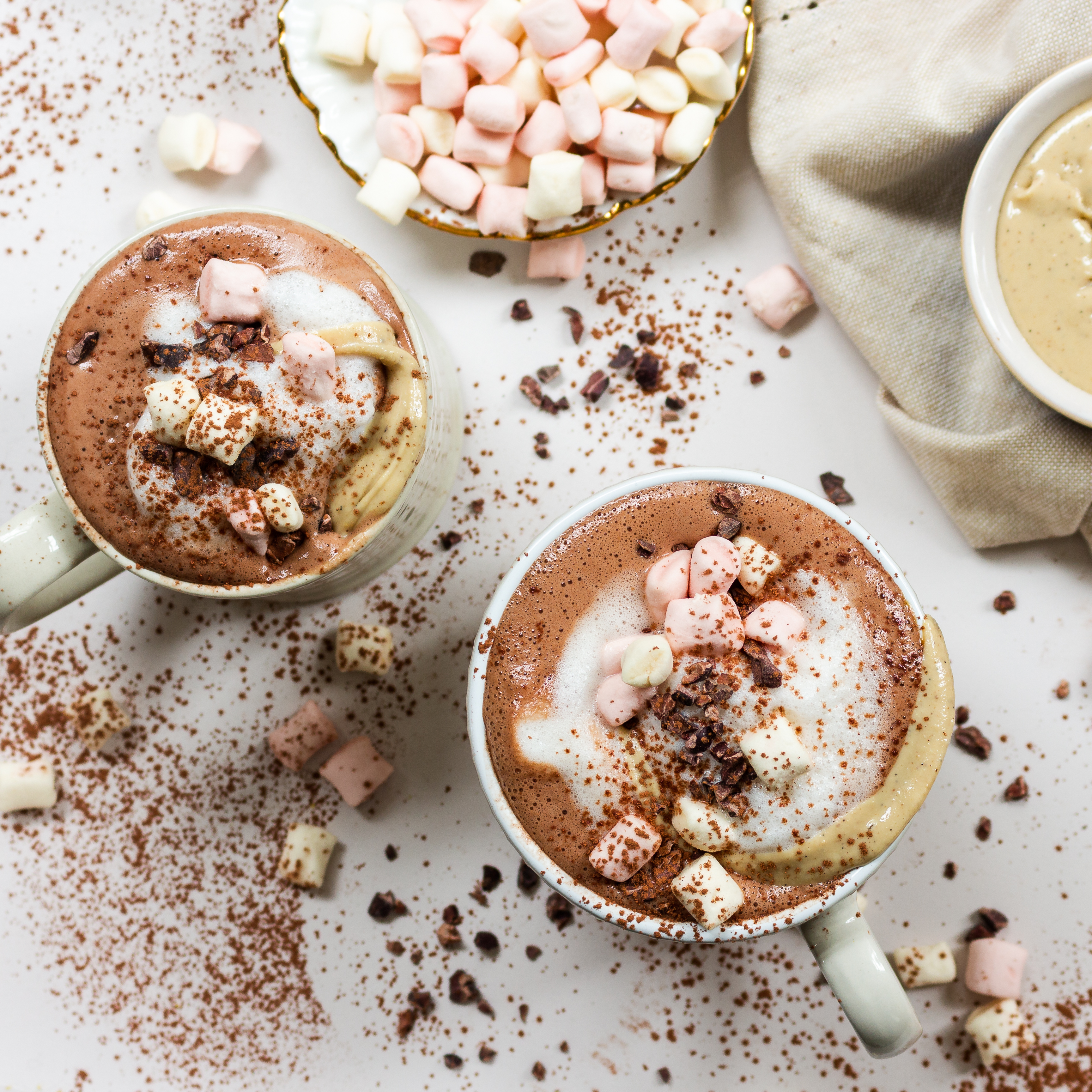 Cashew and Vanilla Hot Chocolate