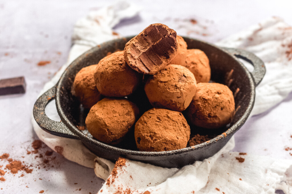 Silky Smooth Double Chocolate Truffles