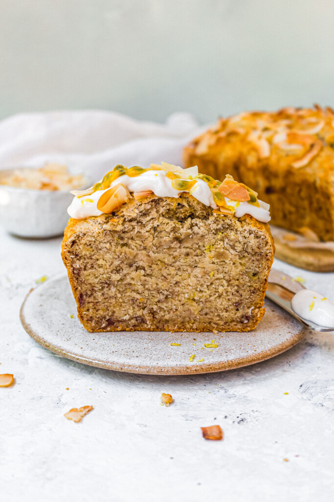 Coconut Banana Bread (Vegan GF) - Nourishing Amy