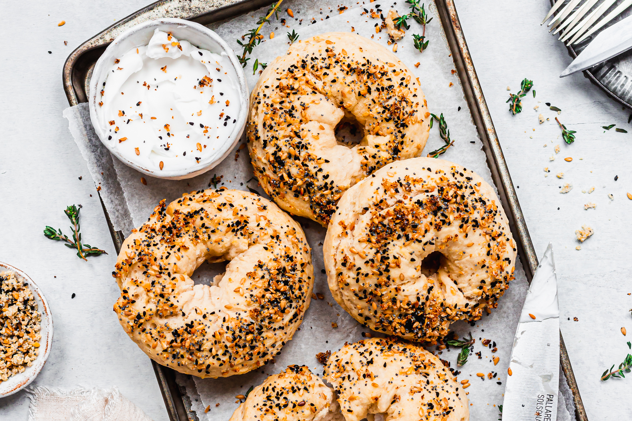 No-Yeast Everything Bagels