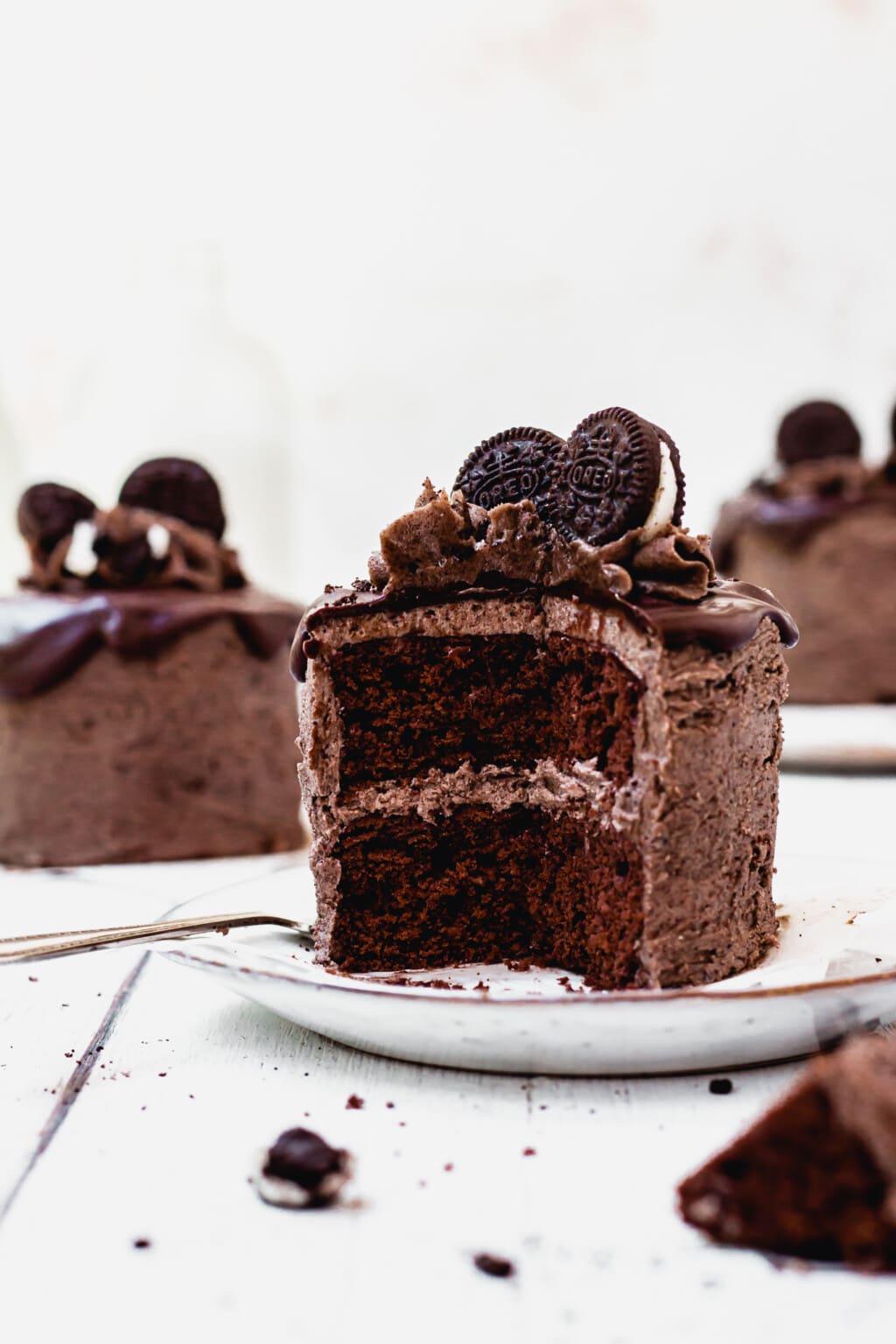 Vegan Mini Oreo Cakes (GF-Option) - Nourishing Amy