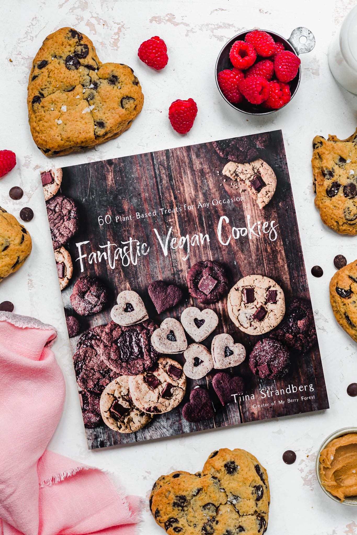 Fantastic Vegan Cookies, Tiina Strandberg book