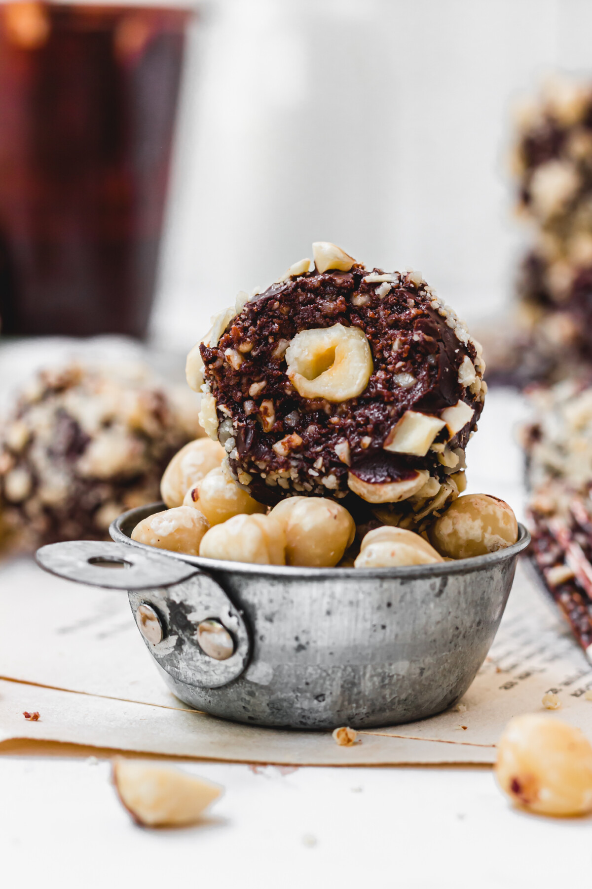 Ferrero Rocher Protein Balls (Vegan GlutenFree) Nourishing Amy