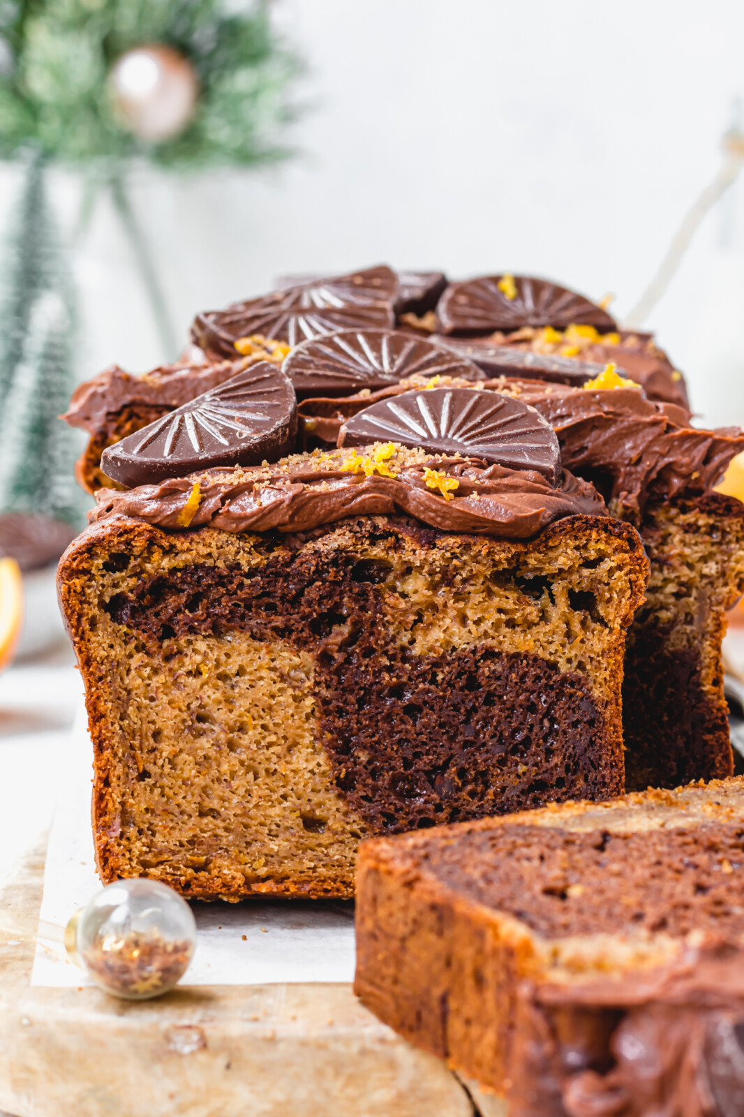 Vegan Chocolate Orange Banana Bread (GF) - Nourishing Amy