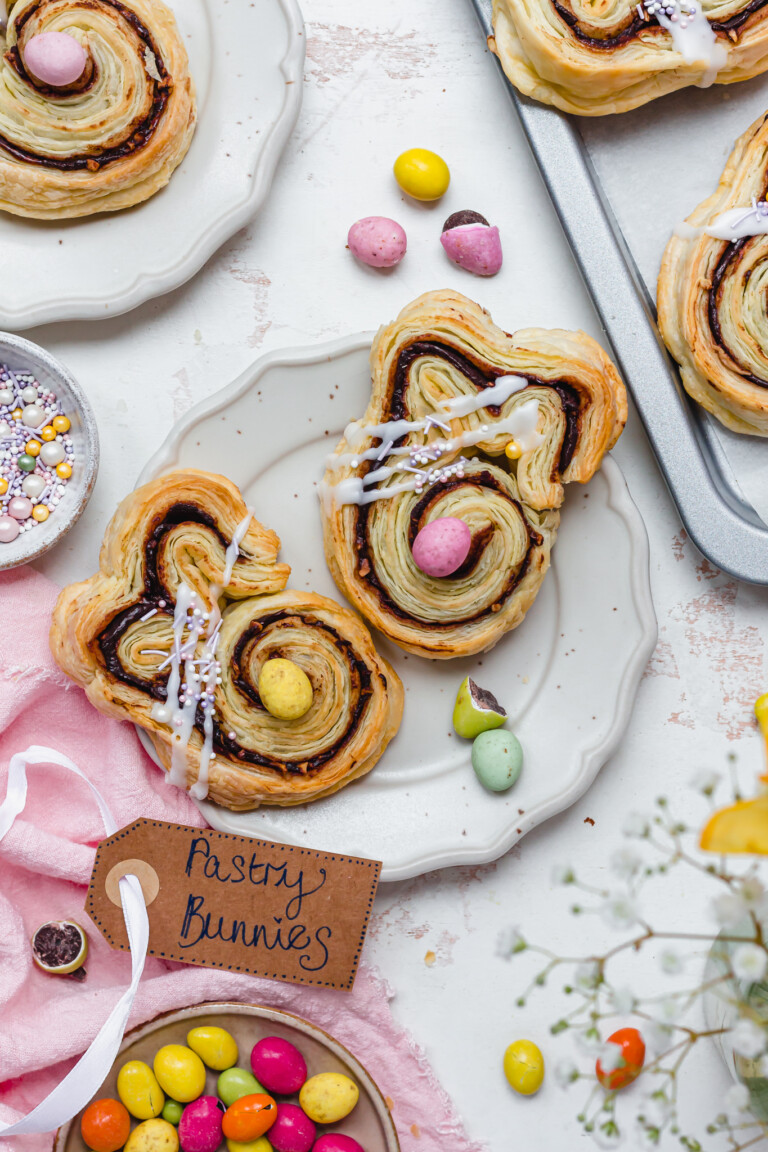 Chocolate Easter Pastry Bunnies (Vegan GF) Nourishing Amy