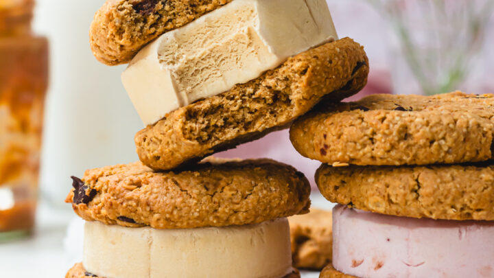 Cookie Ice Cream Sandwiches - Unbound Wellness