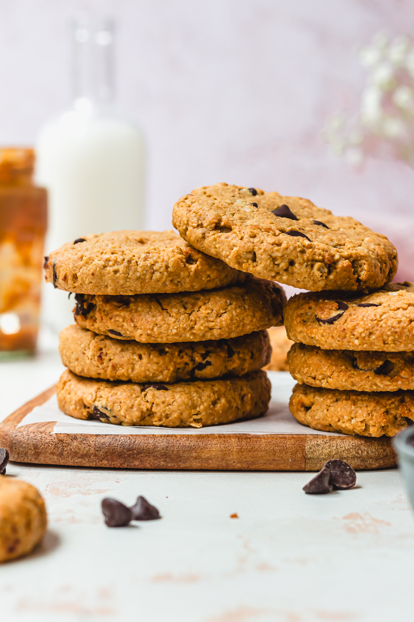 Peanut Butter Cookie Ice Cream Sandwiches - Nourishing Amy