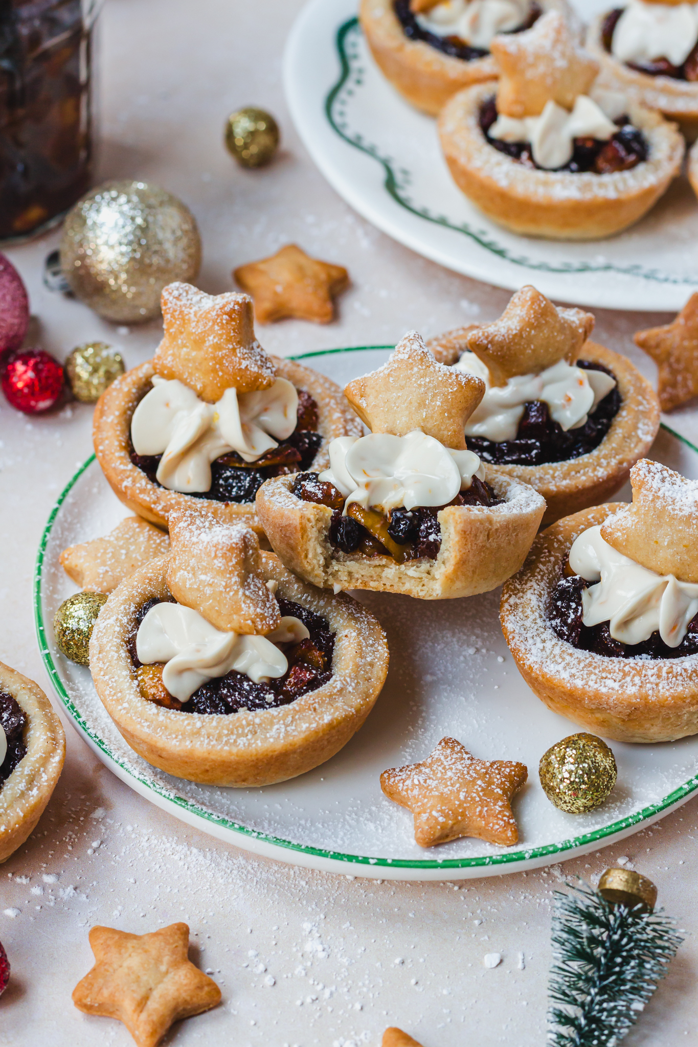 A few Orange Cream Cheese Mince Pies